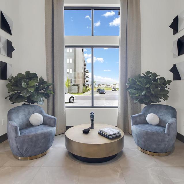 Ember Peaks at American Fork - Living Space with Tables and Chairs